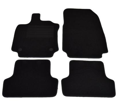 Covorase mocheta Renault Clio 3/5USI 9/2012- Negru, set de 4 bucati AutoDrive ProParts