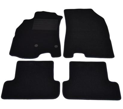 Covorase mocheta Renault Megane Hatchback , Coupe 3 Locuri , 11/2008- Negru, set de 4 bucati AutoDrive ProParts