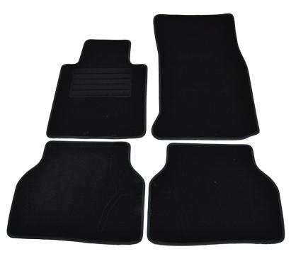 Covorase mocheta BMW Seria 3 E46 4USI Sedan, Combi, Coupe 4/1998-1/2005 Negru, set de 4 bucati AutoDrive ProParts
