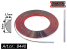 Ornament lateral auto Automax cromat latime 8m x 6 mm x 2,70 mm AutoDrive ProParts