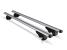 Set 2 bare transversale portbagaj Menabo Brio 135 cm din aluminiu fixare pe barele logitudinale cu sistem antifurt cu cheie AutoDrive ProParts