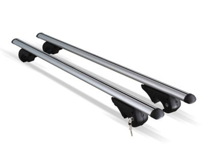 Set 2 bare transversale portbagaj Menabo Brio 135 cm din aluminiu fixare pe barele logitudinale cu sistem antifurt cu cheie AutoDrive ProParts