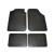 Set covorase auto din cauciuc Mat 1 Universale culoare Negru, presuri BestAutoVest, 4 buc. AutoDrive ProParts