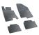 Set covorase auto din cauciuc Kia Ceed 2 2012-2018, presuri BestAutoVest, negre, 4 buc AutoDrive ProParts