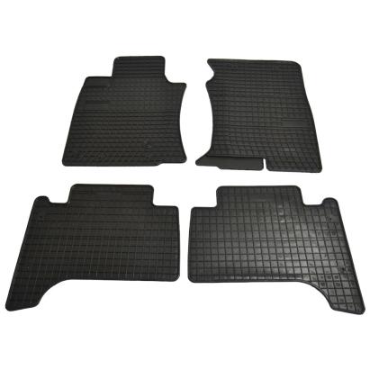 Set covorase auto din cauciuc Toyota Land Cruiser 120 2002-2009 Land Cruiser 150 PRADO 2009-2016, presuri BestAutoVest, negre, 4 buc. AutoDrive ProParts