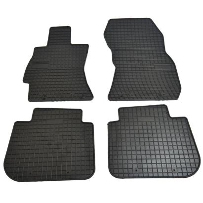 Set covorase auto din cauciuc Subaru Forester 4 2013-2018, Legacy 5 2009-2014, Outback 2009-2014, presuri BestAutoVest, culoare Negru, 4 buc. AutoDrive ProParts