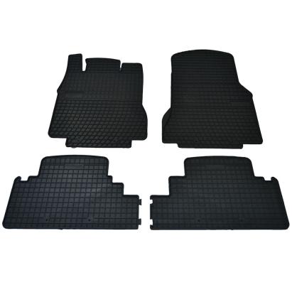 Set covorase auto din cauciuc Mercedes Clasa A W168 1997-2004, presuri BestAutoVest, negre, 4 buc. AutoDrive ProParts