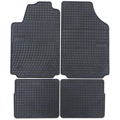 Set covorase auto din cauciuc Audi A2 1999-2005, presuri BestAutoVest, negre, 4 buc. AutoDrive ProParts