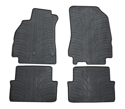 Set covorase auto din cauciuc Renault Megane 3 Coupe 2008-01.2016, Negru, Gledring, 4 buc. AutoDrive ProParts