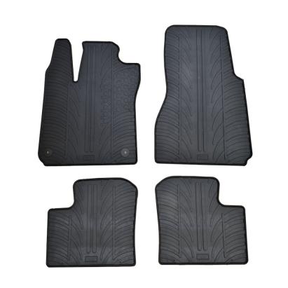 Set covorase auto din cauciuc Renault Twingo 3 2014- (5 usi, Manual), Negru, Gledring, 4 buc. AutoDrive ProParts