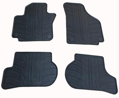 Set covorase auto din cauciuc VW Golf 5 Plus 2005-, Golf 6 Plus 2009-, Seat Altea 2004-2006, Seat Toledo 2005-2012, Gledring, 4 buc. AutoDrive ProParts