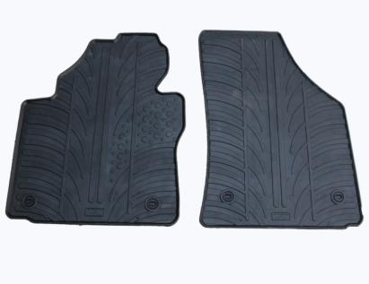 Set covorase auto din cauciuc Vw Caddy 2004-2010, Caddy Facelift 2015-10.2020, Negru, Gledring, 2 buc. AutoDrive ProParts