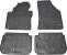 Set covorase auto din cauciuc Vw Caddy 2004-2010, Caddy Facelift 2015-10.2020 (5 locuri), Caddy Cross 2013-, Negru, Gledring, 4 buc. AutoDrive ProParts