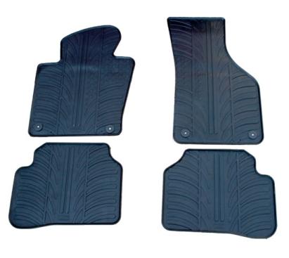 Set covorase auto din cauciuc Vw Passat 2010-2014, Passat CC 2008-2012, Negru, Gledring, 4 buc. AutoDrive ProParts