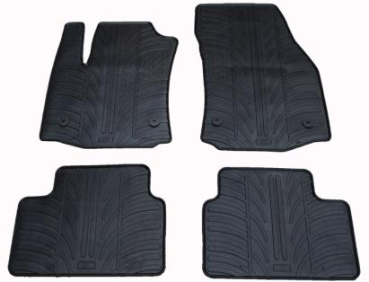 Set covorase auto din cauciuc Opel Meriva B 2010- (5 usi), Negru, Gledring, 4 buc. AutoDrive ProParts