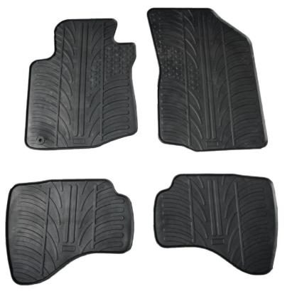 Set covorase auto din cauciuc Toyota Aygo 2005-2009, Citroen C1 2005-2009, Peugeot 107 2005-2009, Negru, Gledring, 4 buc. AutoDrive ProParts