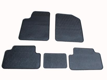 Set covorase auto din cauciuc Citroen Berlingo 2002-2007, Peugeot Partner 2002-2007, Negru, Gledring, 5 buc. AutoDrive ProParts