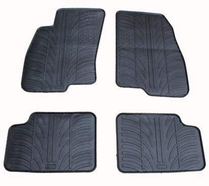 Set covorase auto din cauciuc Fiat Grande Punto 2005-2010, Negru, Gledring, 4 buc. AutoDrive ProParts