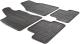 Set covorase auto din cauciuc Fiat 500 2007-2012, Negru, Gledring, 4 buc. AutoDrive ProParts