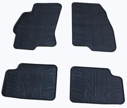 Set covorase auto din cauciuc Fiat Linea 2007-2015, Negru, Gledring, 4 buc. AutoDrive ProParts