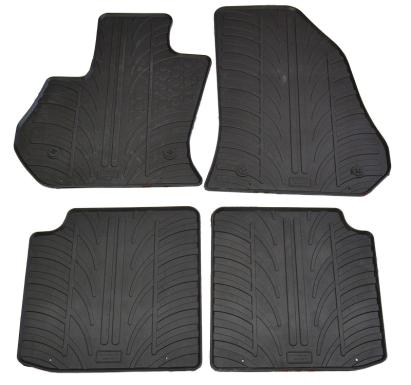 Set covorase auto din cauciuc Fiat 500L 2012-06.2017, Negru, Gledring, 4 buc. AutoDrive ProParts