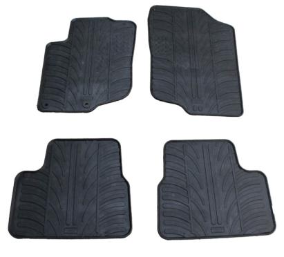 Set covorase auto din cauciuc Peugeot 207 2006-2012, Negru, Gledring, 4 buc. AutoDrive ProParts