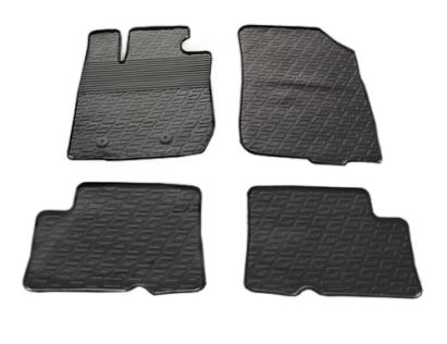 Set covorase auto din cauciuc Dacia Duster 4x4 2010-2015, Negru, Gledring, 4 buc. AutoDrive ProParts
