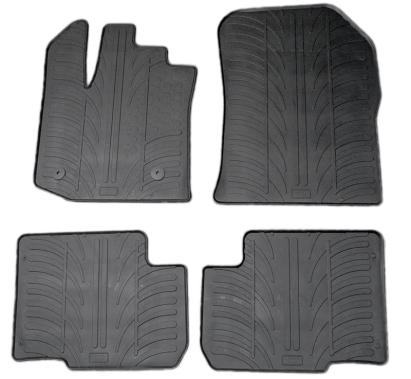 Set covorase auto din cauciuc Dacia Lodgy 2012-, Negru, Gledring, 4 buc. AutoDrive ProParts