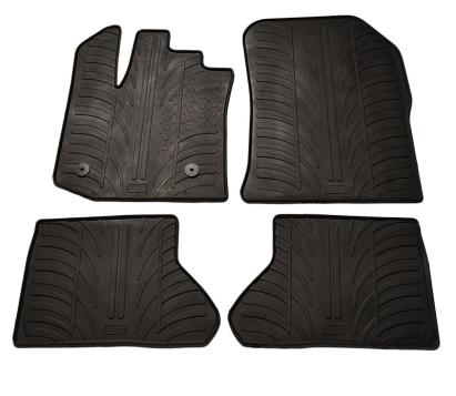 Set covorase auto din cauciuc Dacia Dokker 2013-, Negru, Gledring, 4 buc. AutoDrive ProParts