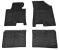 Set covorase auto din cauciuc Hyundai I40 2011-, (5 locuri), Negru, Gledring, 4 buc. AutoDrive ProParts