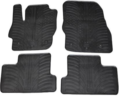 Set covorase auto din cauciuc Mazda 3 2009 - 2012, Negru, Gledring, 4 buc. AutoDrive ProParts