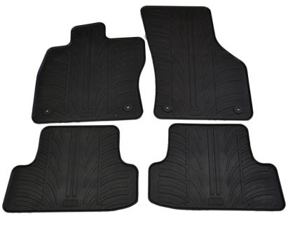 Set covorase auto din cauciuc Audi A3 Sportback/ Sedan (8V) 2012-06.2020, 3/5 usi, , Negru, Gledring, 4 buc. AutoDrive ProParts