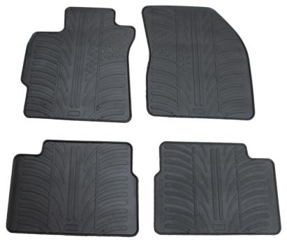 Set covorase auto din cauciuc Toyota Auris 6.2007-2012, Corolla Sedan 2007-2013, Negru, Gledring, 4 buc. AutoDrive ProParts