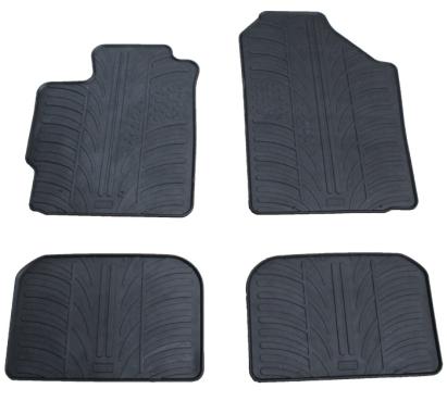 Set covorase auto din cauciuc Toyota Yaris 2006-2011, Urban Cruiser 2009-, Negru, Gledring, 4 buc. AutoDrive ProParts