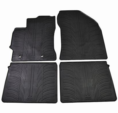 Set covorase auto din cauciuc Toyota Corolla 2013-11.2018, Negru, Gledring, 4 buc. AutoDrive ProParts