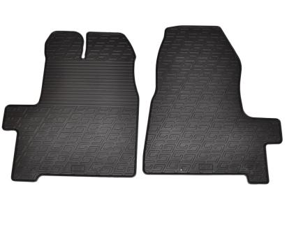 Set covorase auto din cauciuc Ford Transit Custom 2012-12.2017, Transit Furgon (doar fata), Negru, Gledring, 4 buc. AutoDrive ProParts