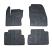Set covorase auto din cauciuc Ford C-Max 2010-2014, 5 usi, Negru, Gledring, 4 buc. AutoDrive ProParts