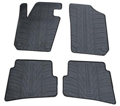 Set covorase auto din cauciuc Seat Ibiza 6J 2008-05.2017, Negru, Gledring, 4 buc. AutoDrive ProParts