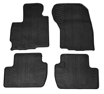 Set covorase auto din cauciuc Mitsubishi Outlander 2 Facelift (CW0) 2010-2013, Negru, Gledring, 4 buc. AutoDrive ProParts