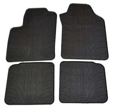 Set covorase auto din cauciuc Lancia Ypsilon 06.2011-, Negru, Gledring, 4 buc. AutoDrive ProParts