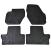 Set covorase auto din cauciuc Volvo S60 2010-08.2018, V60 2010-08.2018, Negru, Gledring, 4 buc. AutoDrive ProParts