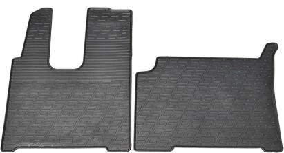 Set covorase auto din cauciuc Mercedes Actros 11.2011-, Negru, Gledring, 2 buc. AutoDrive ProParts