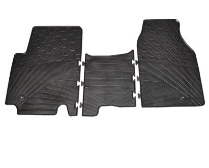 Set covorase auto din cauciuc Opel Vivaro/ Renault Trafic 2001-2009/ 2010-10.2014 (cargo), Negru, Gledring, 3 buc. AutoDrive ProParts