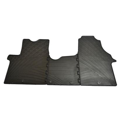 Set covorase auto din cauciuc Opel Vivaro 11.2014-06.2019, Renault Trafic 11.2014-, Fiat Talento 05.2016-, Nissan NV300 07.2016-, Negru, Gledring, 3 buc. AutoDrive ProParts