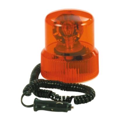 Girofar auto Carpoint 12V orange cu bec de 21W , fixare magnetica 14x10/12cm AutoDrive ProParts