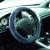 Husa volan blana din lana neagra diametru 37-39cm AutoDrive ProParts