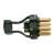 Fisa remorca auto Carpoint 12V 13 pini plastic Tip Jager ISO 11446, 1 buc AutoDrive ProParts