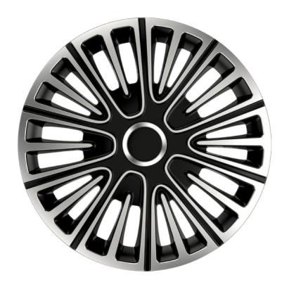 Set capace roti 15 inch Argo Motion Argintiu si Negru AutoDrive ProParts