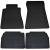Set covorase auto din cauciuc Mercedes W201 E190 1982-1993 culoare Negru, presuri BestAutoVest, 4 buc. AutoDrive ProParts