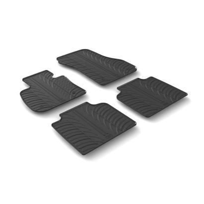 Set covorase auto din cauciuc BMW Seria 2 (F46) Grand Tourer 2015-2022, Negru, Gledring, 4 buc. AutoDrive ProParts